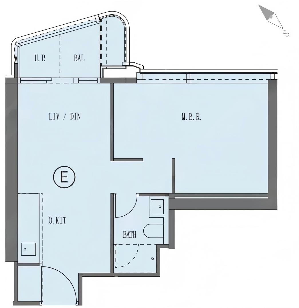 啟德海灣 1 KT Marina 1 一房戶型 - 269-771呎，653萬起